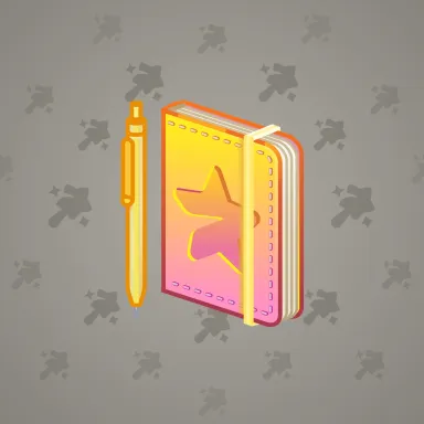 Star Notepad #54180